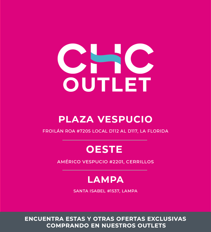 ofertas outlet Oeste, outlet Vespucio, outlet Lampa descuentos, CHC Outlet, ofertas pisos, muros, cocinas, baños, remodelación, outlets en Santiago