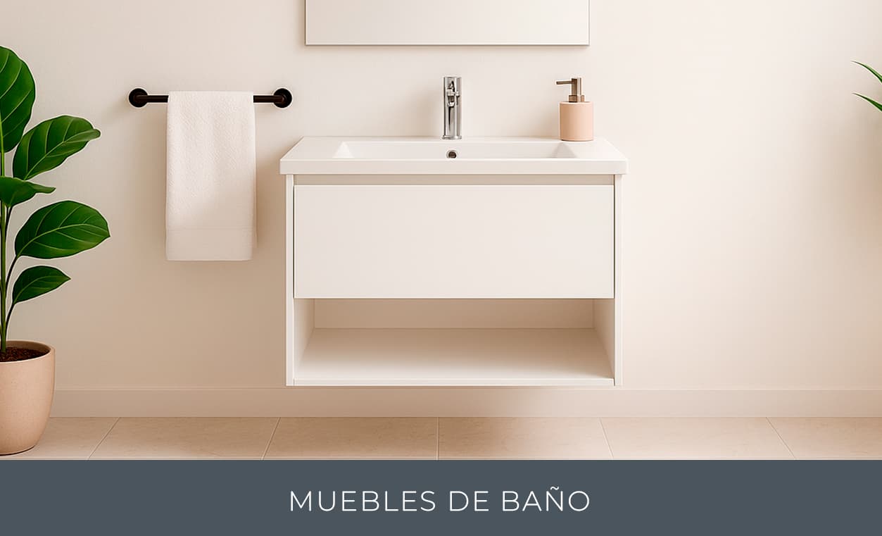 Muebles de baño, remodelación de baños, CHC outlet